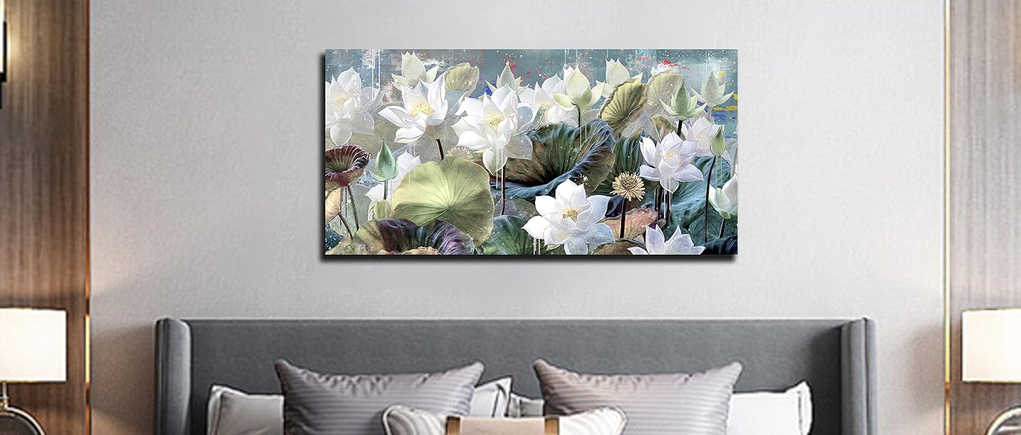 lotus flower wall art