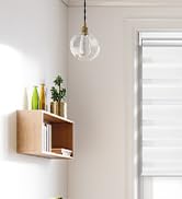 Grandekor Motorized Zebra Blinds with Remote Control, Smart Blinds Custom Size Automatic Blinds f...