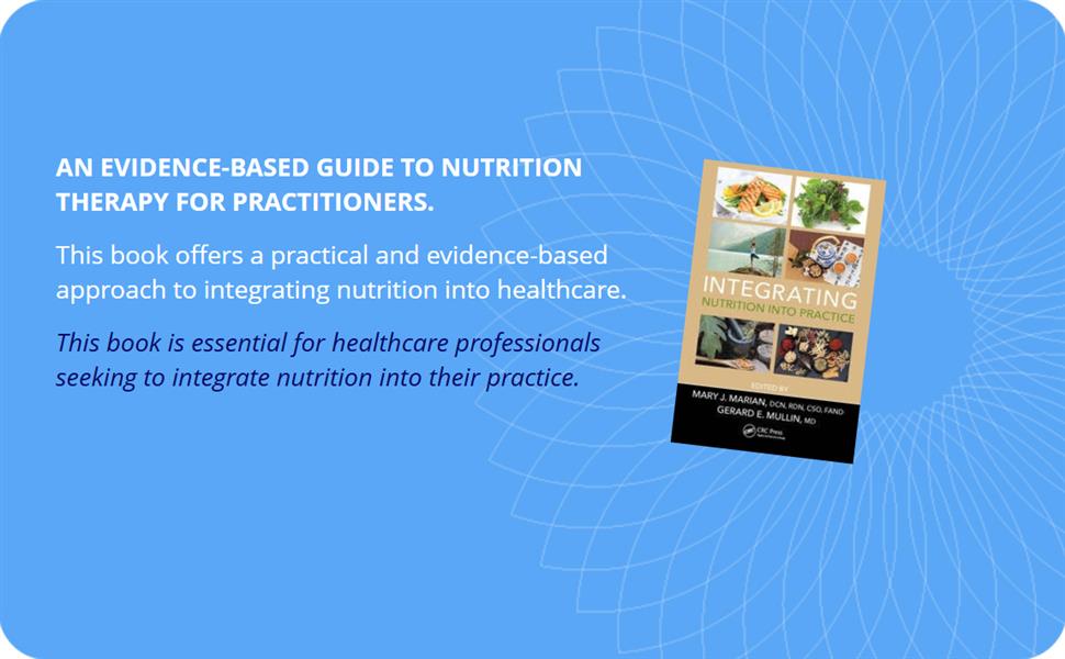 Blurb and description for Integrating Nutrition into Practice