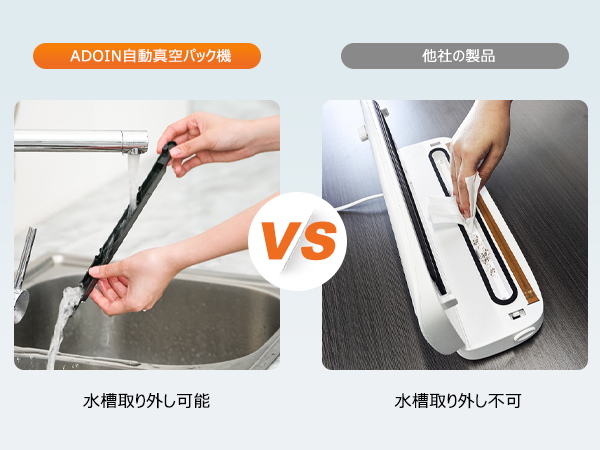 【新品同様】ADOIN V73H 真空パック機 フードシーラー ホワイト Amazon.co.jp: Adoin 真空パック機 フードシーラー 汁物対応