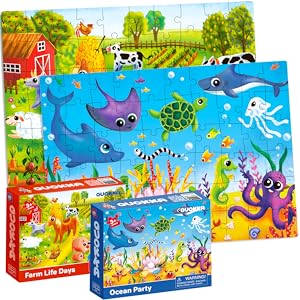 jigsaw puzzle kids toddler animals