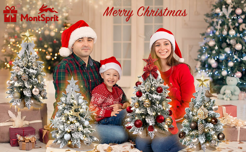Mini Christmas Tree 2ft Tabletop Small Christmas Tree with