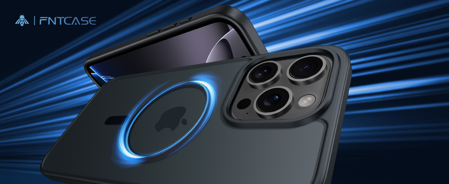 FNTCASE Funda para iPhone 16 ProMax Funda protectora