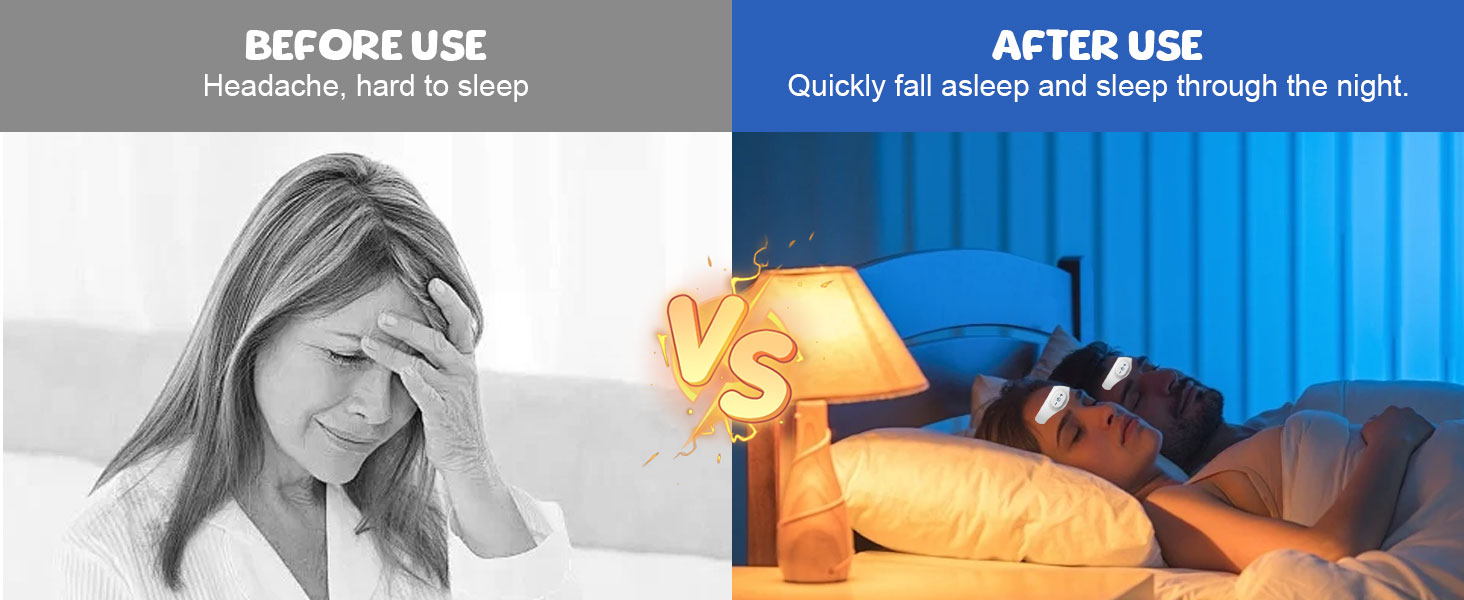 Silicone Head-Mounted Sleep Aid Device