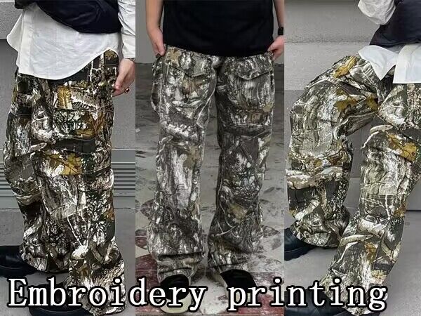 Amazon.com: DAZZLZZAD Mens Camo Cargo Pants Y2k Hip Hop