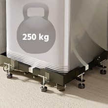 Washing machine stand refrigerator trolley heavy duty air cooler dishwasher portable adjustable