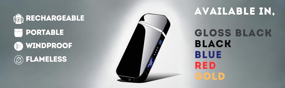 dual arc electric lighter