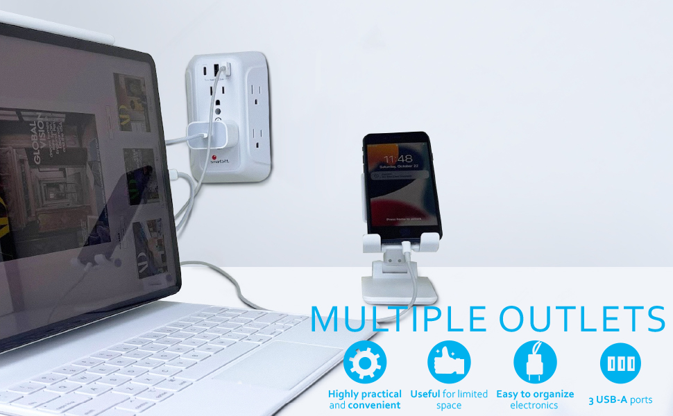 Multiple outlets