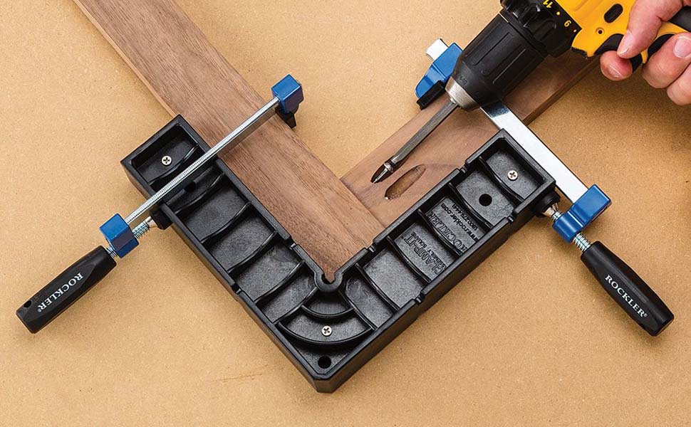 Clamp - It Assembly Square Tool - Polycarbonate 90 degree