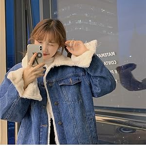 Amazon Bscool ジージャン レディース 裏ボア デニムジャケット ゆったり 厚手 Gジャン 裏起毛 保温 ジャケット デニム ポケット アウター ファッション 防寒 裏ボアジャケット コート ジャケット 通販 Amazon Bscool ジージャン レディース 裏ボア デニムジャケット ゆったり 厚手 Gジャン 裏起毛 保温 ジャケット デニム ポケット アウター ファッション 防寒 裏ボアジャケット コート ジャケット 通販