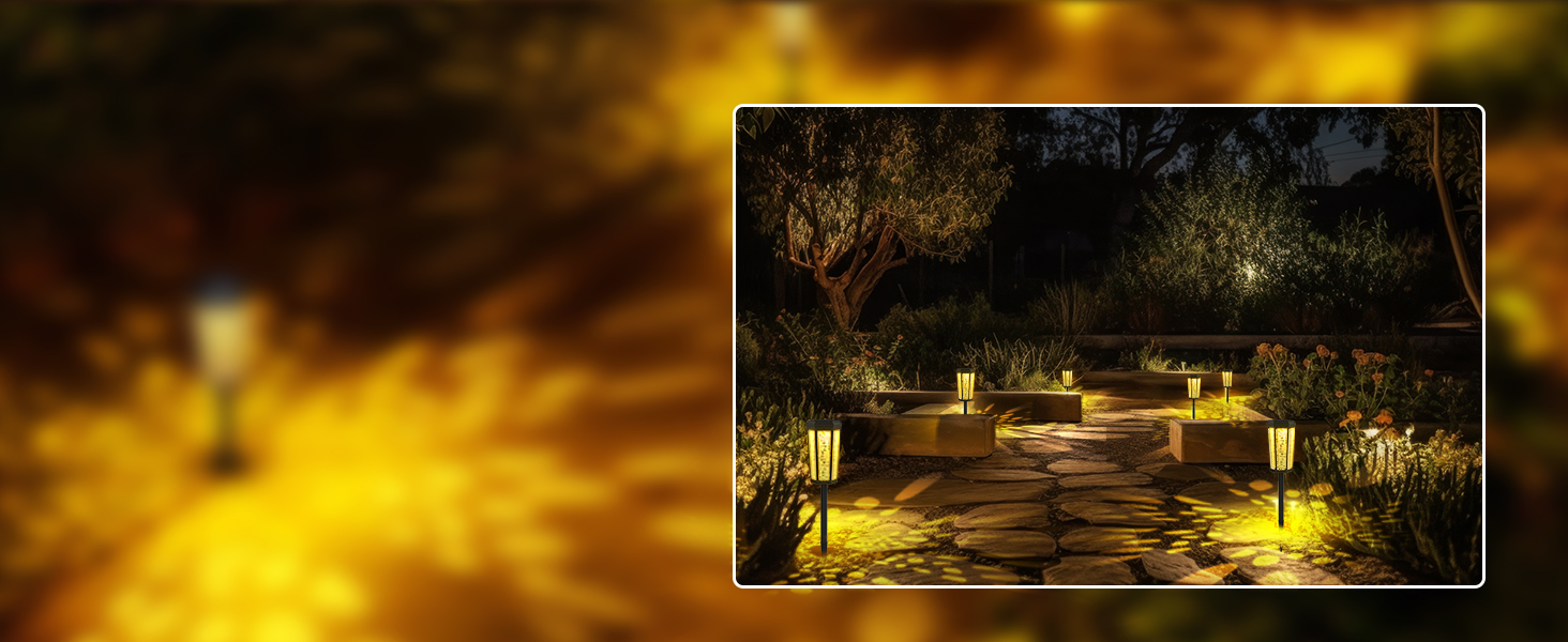 solar garden lights