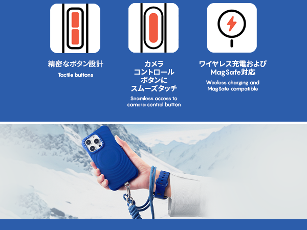 casetify ウェーブシリコン　iPhone16 コバルトブルー Amazon.co.jp: CASETiFY ウェーブ シリコン iPhone 16 Plus