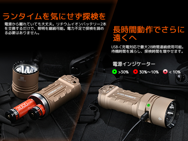 ACEBEAM X20 懐中電灯 USB-C充電式 Amazon.co.jp: ACEBEAM X20-R