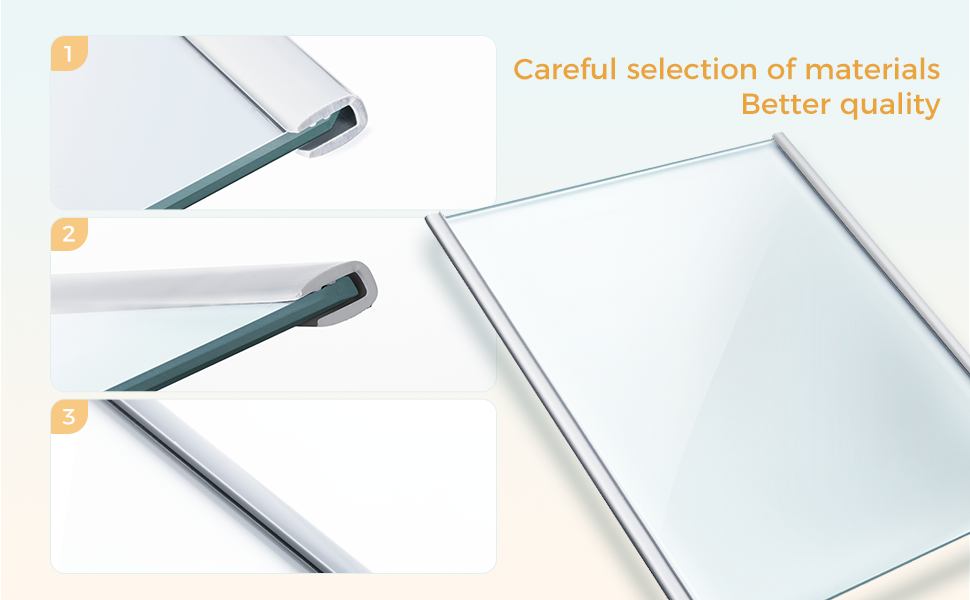 W11130203 Freezer Glass Shelf Compatible with Whirlpool