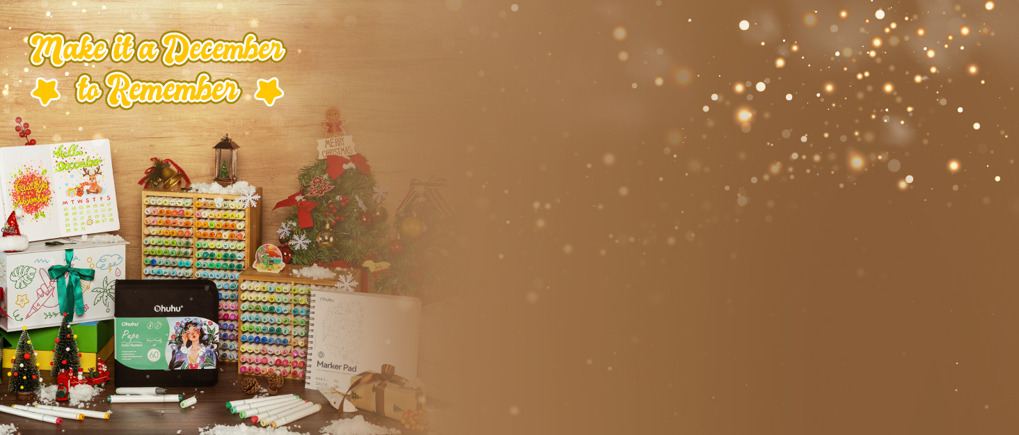 Ohuhu Oil Paint Set, 24 Oil-Based Colors... 12 ohuhu christmas day