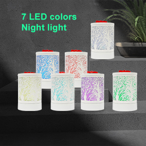 LEd 7colors changing wax burner