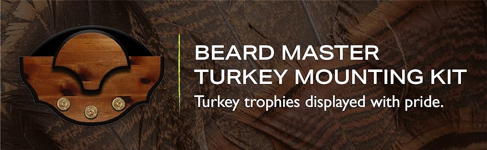 Beard Master Turkey Mounting Kit
