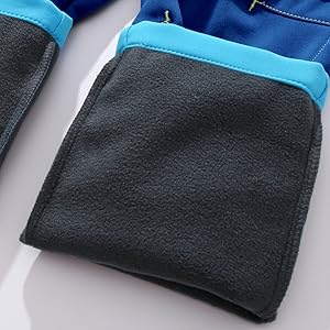 Kinder Softshellhose Gefüttert Wanderhose Winter Warm Thermohose Jungen Mädchen Trekkinghose