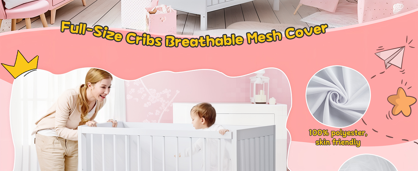 YMRZED Breathable Mesh Cover Breathable Mesh Liner for