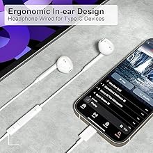 USB-C EarPods for iPhone 15/16 Series