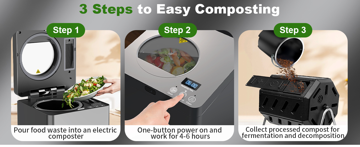 3 Steps to Easy Composting