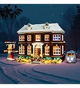BRICKSHINING LED Lighting Compatible with Lego Home Alone 21330, Light Kit Compatible with Lego 2...