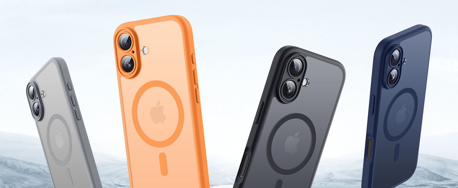 Text reads 'Image 5'. Collection of smartphone cases displayed in various colors including navy blue, black, and orange against a white background.