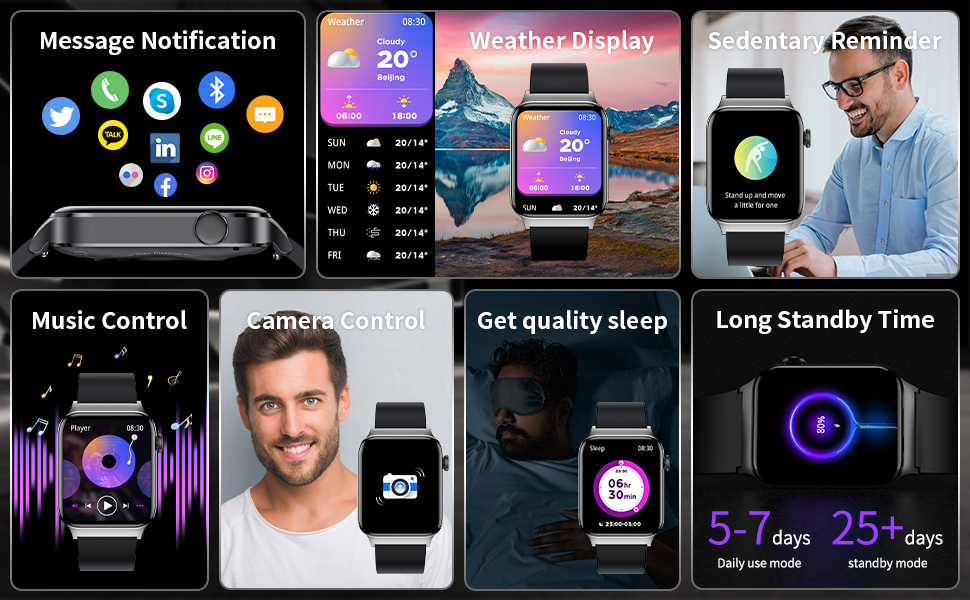 Multifunctional smartwatch