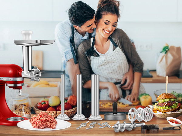 Amazon.com: Metal Food Grinder Attachment for KitchenAid