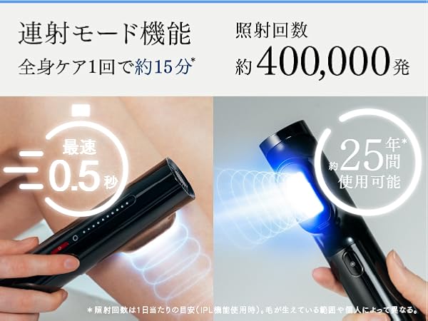 Amazon | MYTREX 脱毛器 MiRAY マイトレックス 家庭用 VIO対応