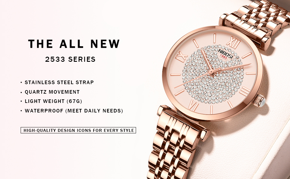 stainless steel watch