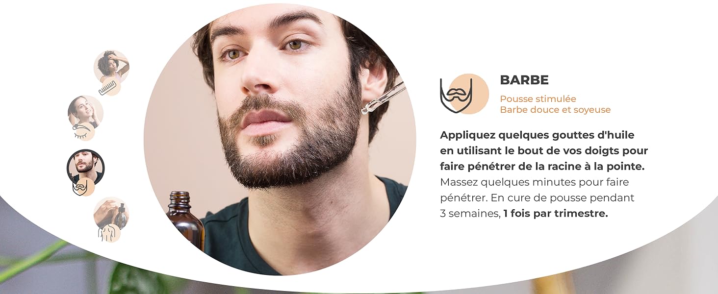 huile à barbe ricin bio de carapate castor amazon pousse rapide l ongle et cheveux pure sourcils