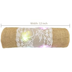 size of the Christmas table runner