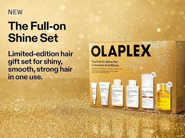 Amazon.com: Olaplex Full-On Shine Hair Gift Set: Limited