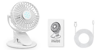 Ventilador de Mesa con Clip