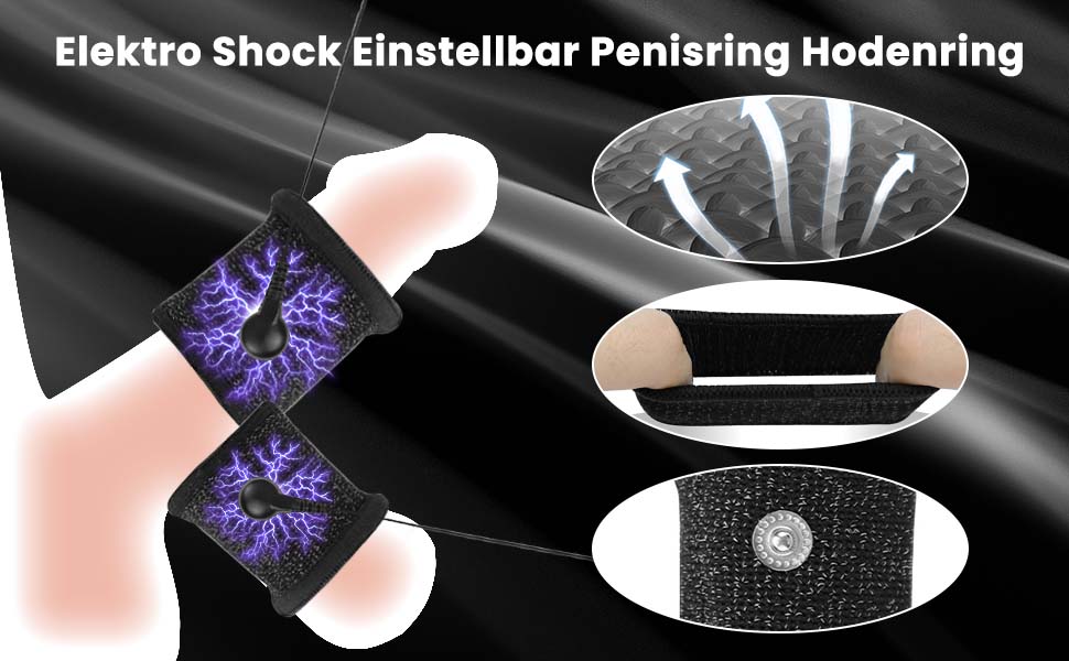 cock ringe penis eichel ring set elektrische stimulator erotik keuschheit e-stim
