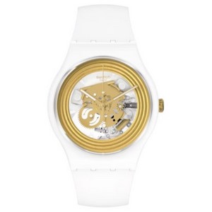 Swatch ホワイト腕時計 Swatch 腕時計 「スウォッチ」 swatch WHITE CLASSINESS