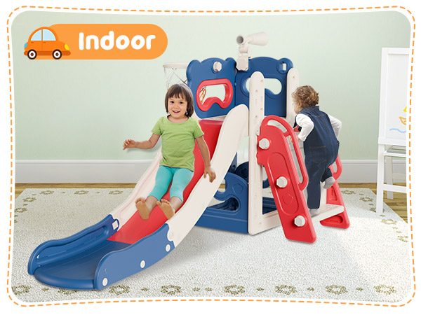 Amazon.com: Babytronic Toddler Slide, 6 in 1 Kids Indoor