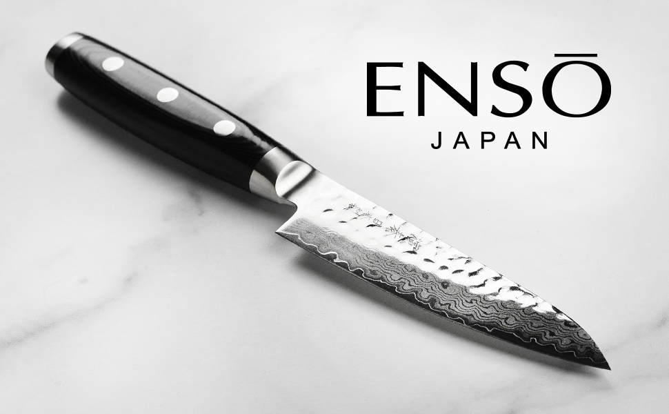 Amazon.com: Enso HD Hammered Damascus 4.75-inch Petty