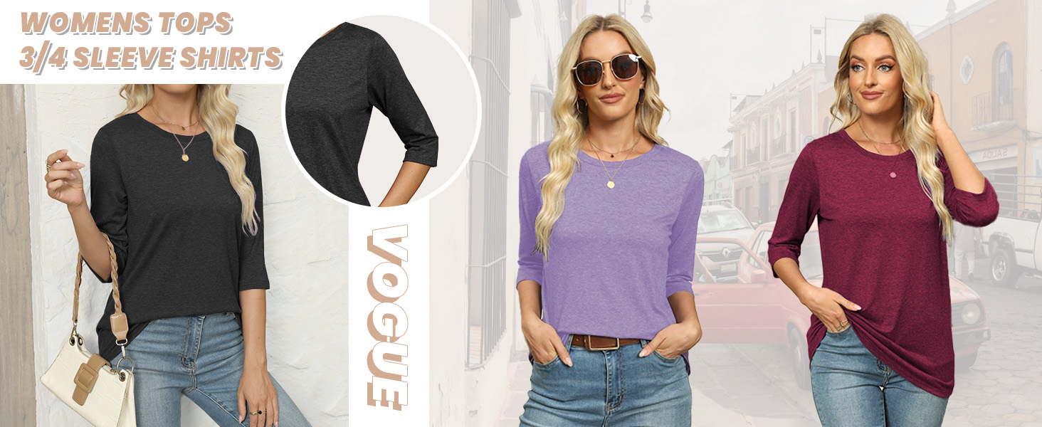 Womens Tops Casual summer