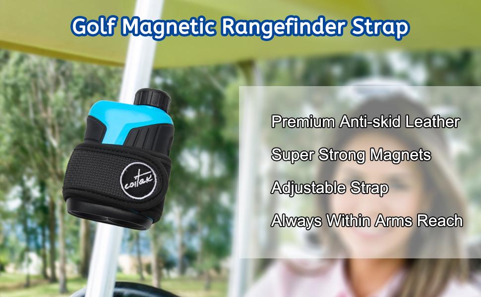 golf magnetic rangefinder strap