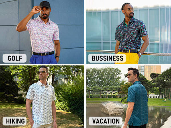 mens golf polo