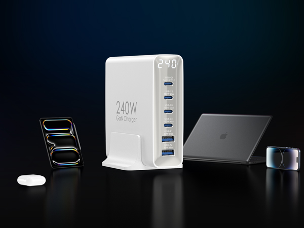 240W 6ポート GaN充電器 Amazon.com: Topadre 240W USB C Charger 6-Port, PD3.1 GaN Charger
