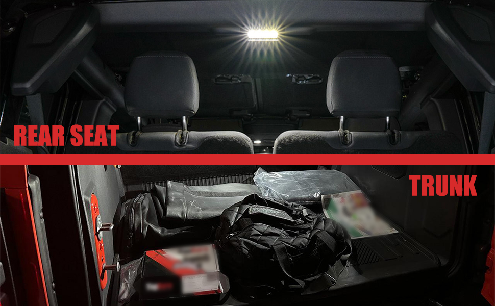 Rear Ceiling Lights Fit Ford Bronco