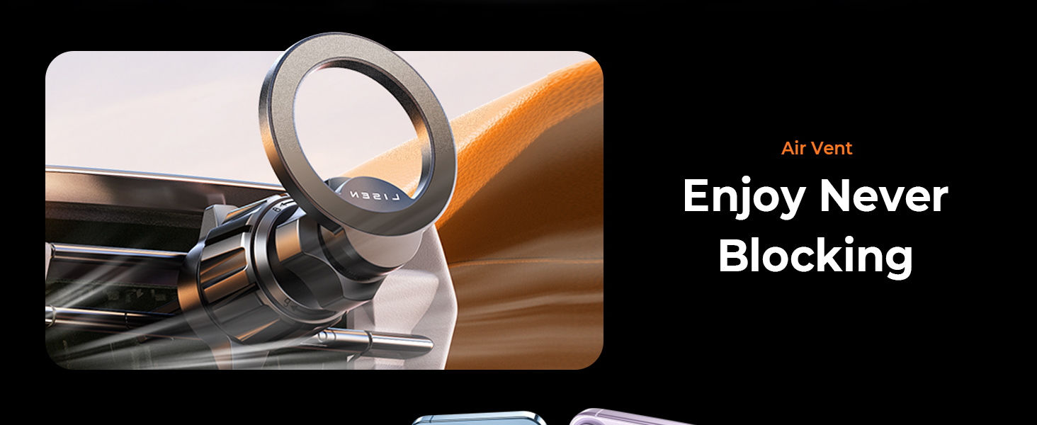 magnetic phone holder for car