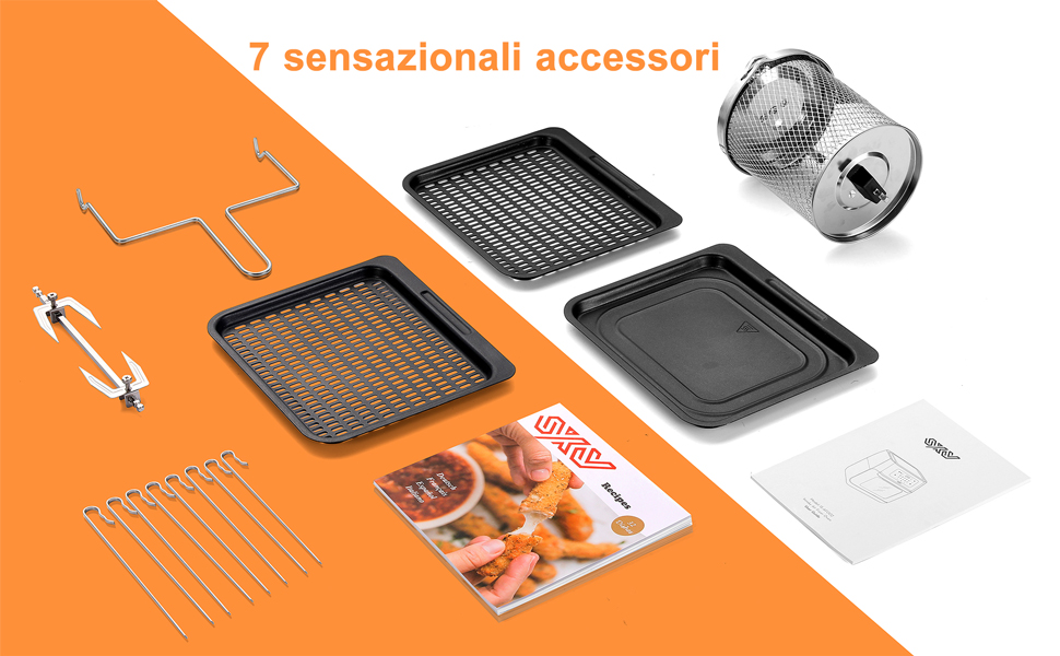 friggitrice forno ad aria 10 litri