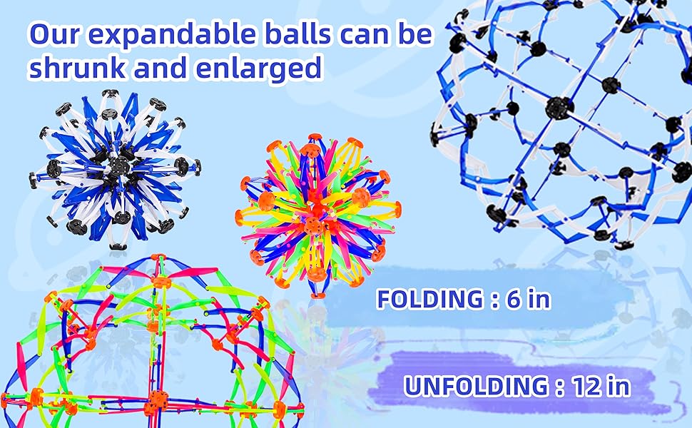 hoberman sphere,breathing balls,expandable balls,expanding ball toy sphere