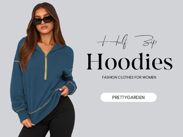 Amazon.com: PRETTYGARDEN Women's 2025 Fall Hooded