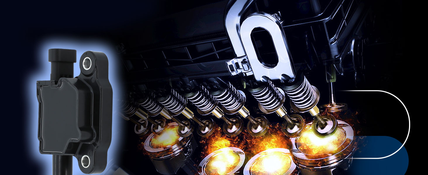 POHILA Set of 8 Ignition Coil Pack