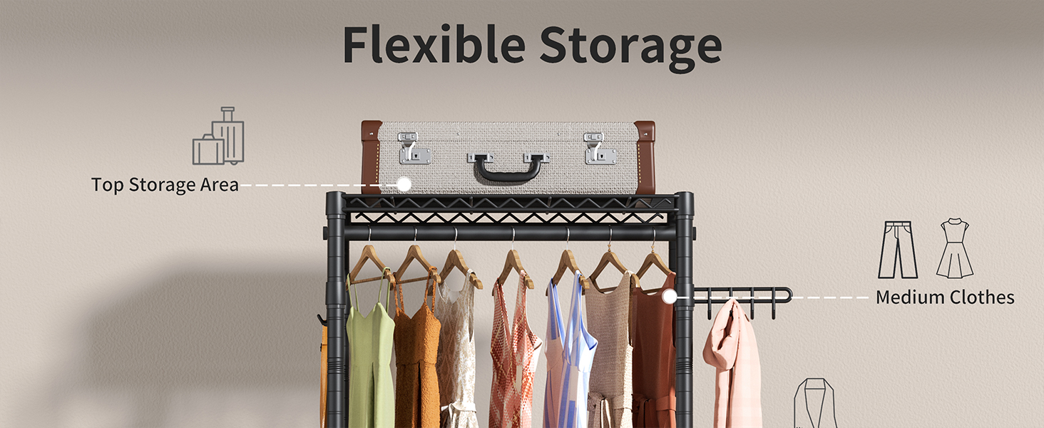 Heavy Duty Clothes Rack